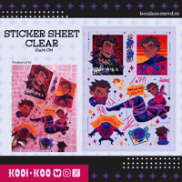 Sticker Sheet Clear 