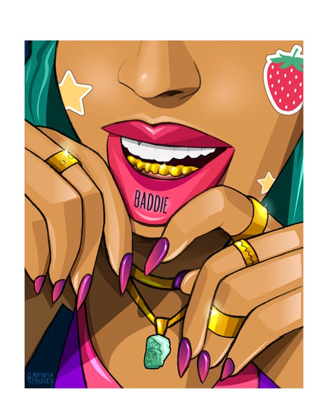 Image of The Baddie Show (Print)