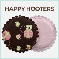 Image 1 of Washable Nursing Pads - Happy Hooters