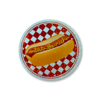 Eat The Rich Hot Dog Sticker