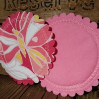 Image 3 of Washable Nursing Pads - Butterfly Kisses