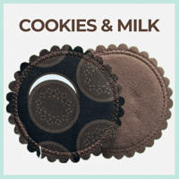 Image 1 of Washable Nursing Pads - Cookies & Milk