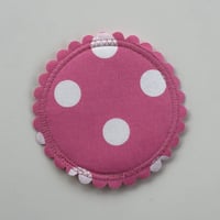 Image 2 of Washable Nursing Pads - Pink-a-Dot