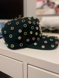 Image 3 of Rhinestone Fitted Hat