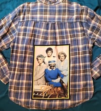 Image 1 of The Golden Girls patch flannel