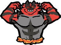 Image 2 of Incineroar Sticker 