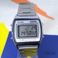 Image 2 of 1992 Alba/Seiko Alarm-Chronograph Vintage Digital Watch (Y789-5300)