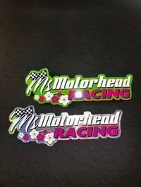 MsMotorhead Racing Stickers