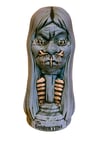 Blue Shrunken Head Tiki Mug