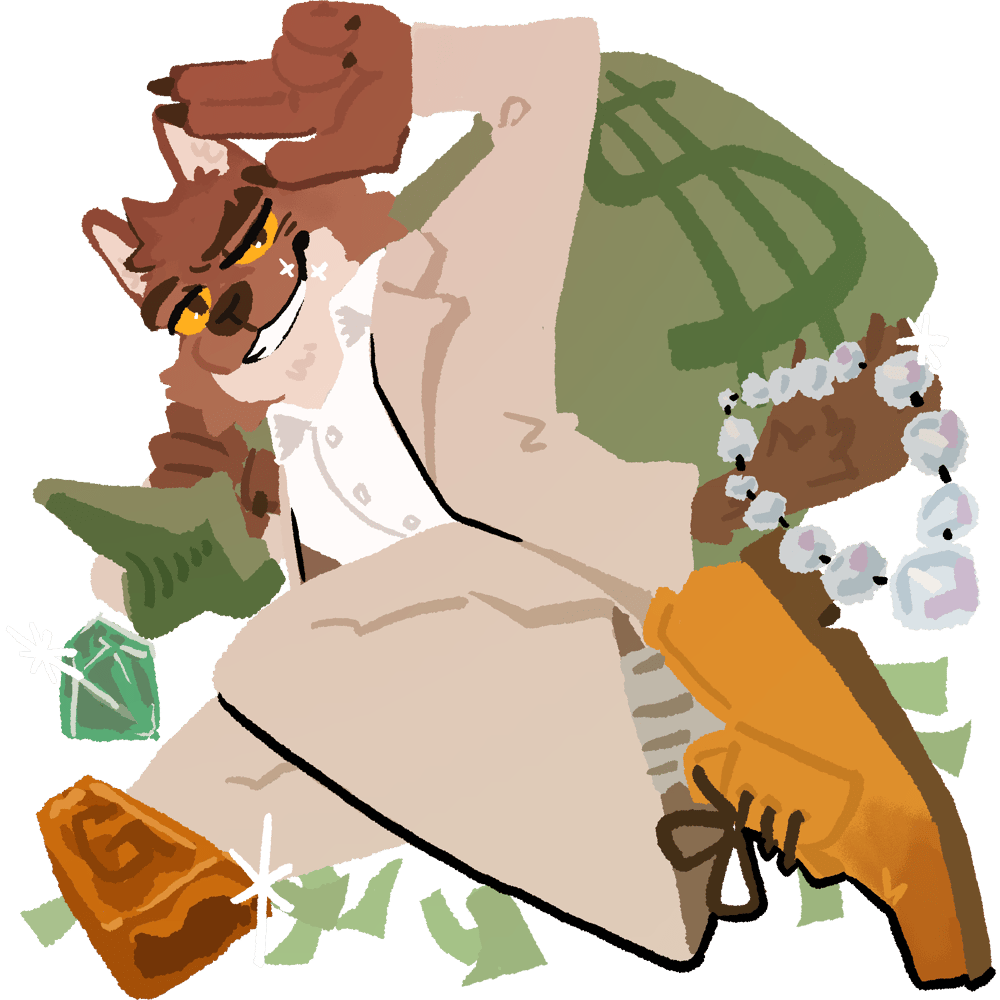 Image of Mr.Wolf Charm