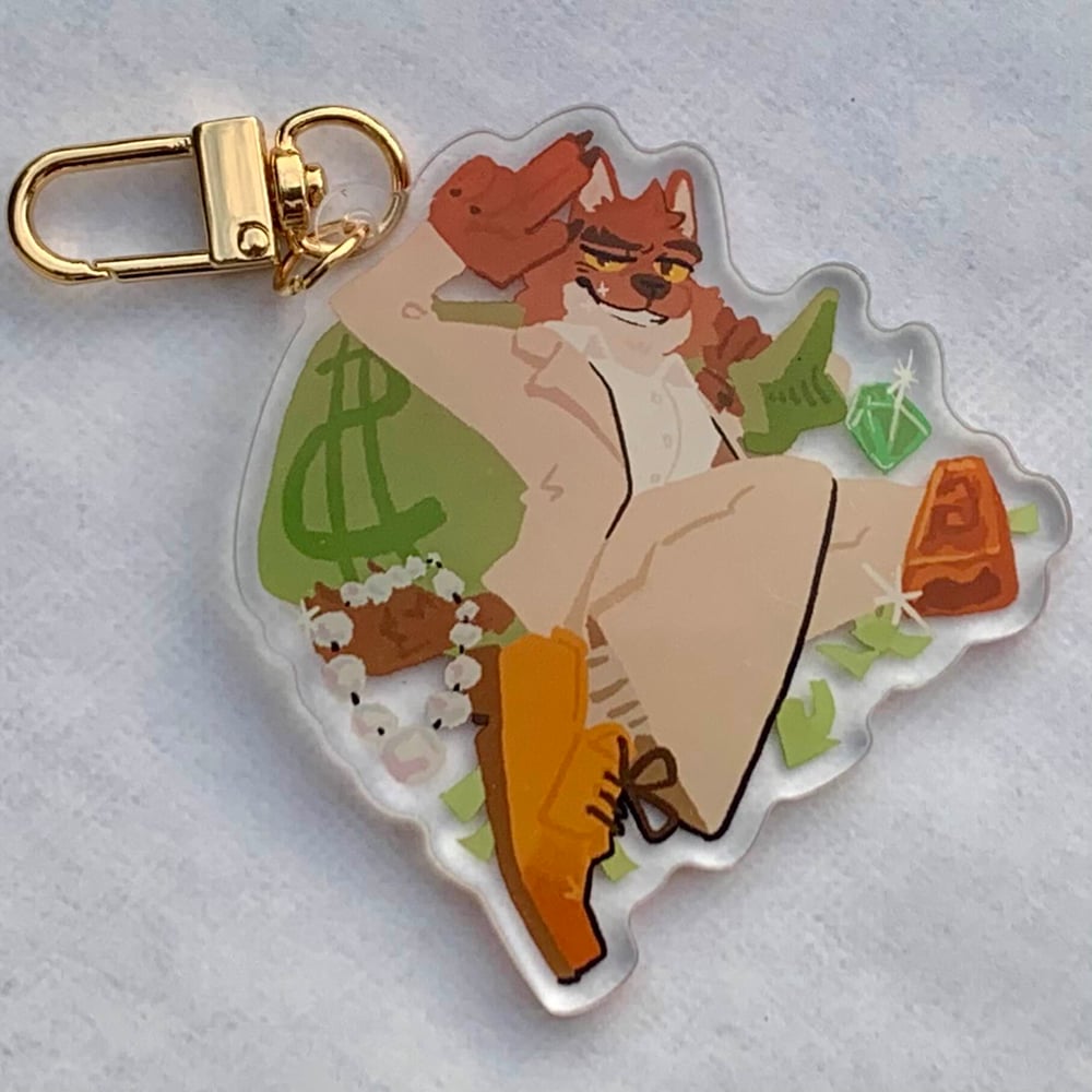Image of Mr.Wolf Charm