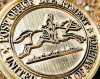 Image 1 of Classic United States Postal Service (Brass)