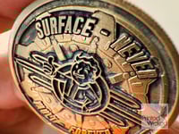Image 1 of Fallout Vault-Tec (Brass)