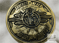 Image 3 of Fallout Vault-Tec (Brass)