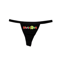 SLUTS R US THONG