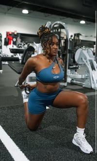 Image 1 of BLUE FOG One Shoulder Sports Bra