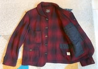 Image 4 of Woolrich Woolen Mills engineered garments wool jacket, made in USA, size S