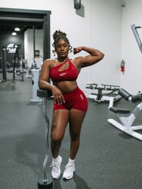 Image 1 of RUBY Seamless Scrunch Butt Leggings Shorts