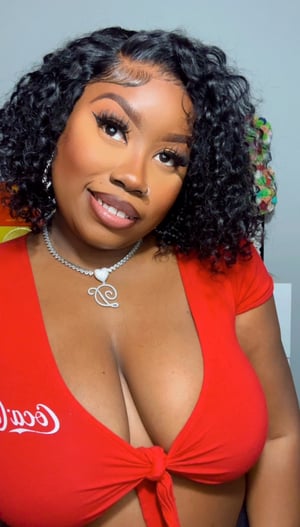 Image of 7”x5” Black Curly Closure Wig in 10”