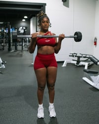Image 4 of RUBY One shoulder sports bra 