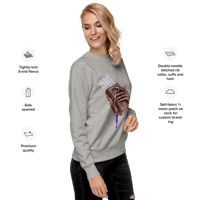 Image 2 of But God First Annoited Sweatshirt