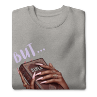 Image 4 of But God First Annoited Sweatshirt