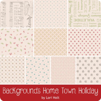 Image 5 of HOME TOWN HOLIDAY Backgrounds 10pc FQ Bundle by Lori Holt for Riley Blake Designs