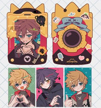 Image 2 of [PREORDER] Kingdom Hearts Gummy Phone ID Holder + PHOTOCARDS