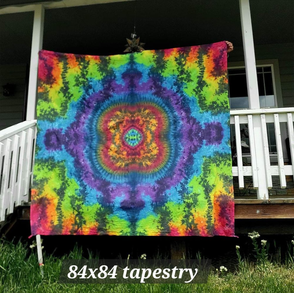 Image of 84x84 tapestry 