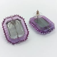 Image 2 of Mega Gem Stud Earrings 1