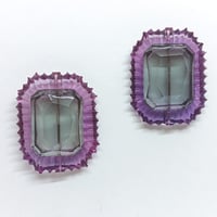 Image 3 of Mega Gem Stud Earrings 1
