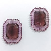 Image 3 of Mega Gem Stud Earrings 2