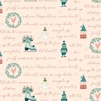 Image 14 of ARRIVAL OF WINTER 2.5" Penny Candy 42pc by Sandy Gervais for Riley Blake Designs