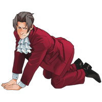 Image 2 of AA Babygirl Edgeworth Acrylic Charm (PRE-ORDER)