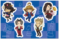 Image 4 of Ace Attorney Investigations 2 Sticker Sheet