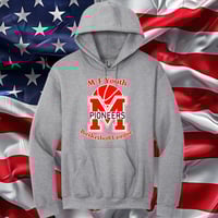 Image 1 of M-F youth basketball hoodie sport gray