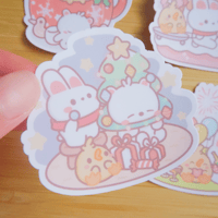 Image 5 of Winter Holidays Sticker Flakes