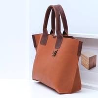 Image 4 of Market Tote small light terracotta