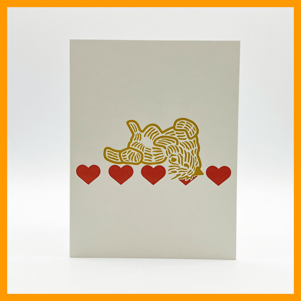 Image of WHEATEN VALENTINES - BOX SET OF FIVE DESIGNS