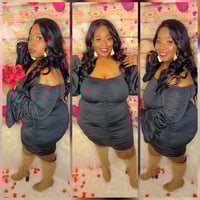 Love All Over Me Dress (Black)