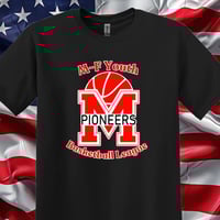 Youth basketball shirt black 