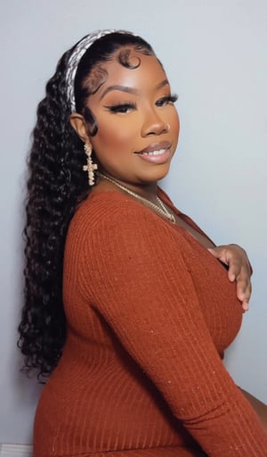 Image of Deep Wave 13”x5” Lace Front Wig in 26”