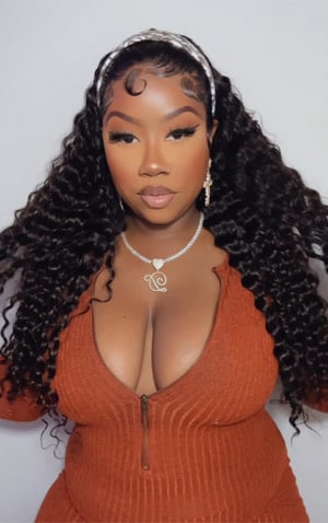 Image of Deep Wave 13”x5” Lace Front Wig in 26”