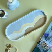 Image 1 of Tray OVAL (XL) “Landscape”