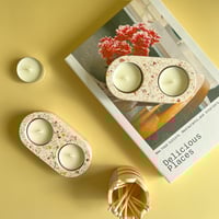 Image 1 of Tea Lights Holder DOUBLE