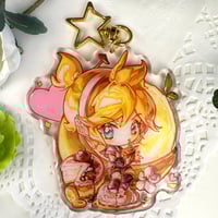 Image 1 of Len - Vocaloid 8cm Glitter Epoxy Charm