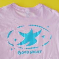 Image 1 of [READY] Good Night Puff Tee (Pink)