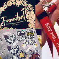 Image 1 of Triple Pack (Tote, Lanyard, Sticker Sheet)