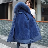Image 1 of Women’s Luxury Faux Fur-Lined Parka