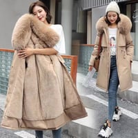 Image 2 of Women’s Luxury Faux Fur-Lined Parka